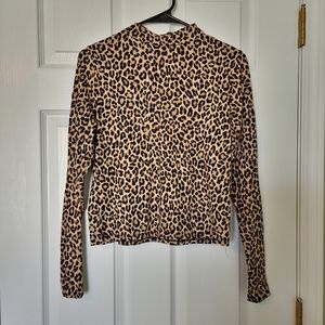Olivia Rae cheetah print top